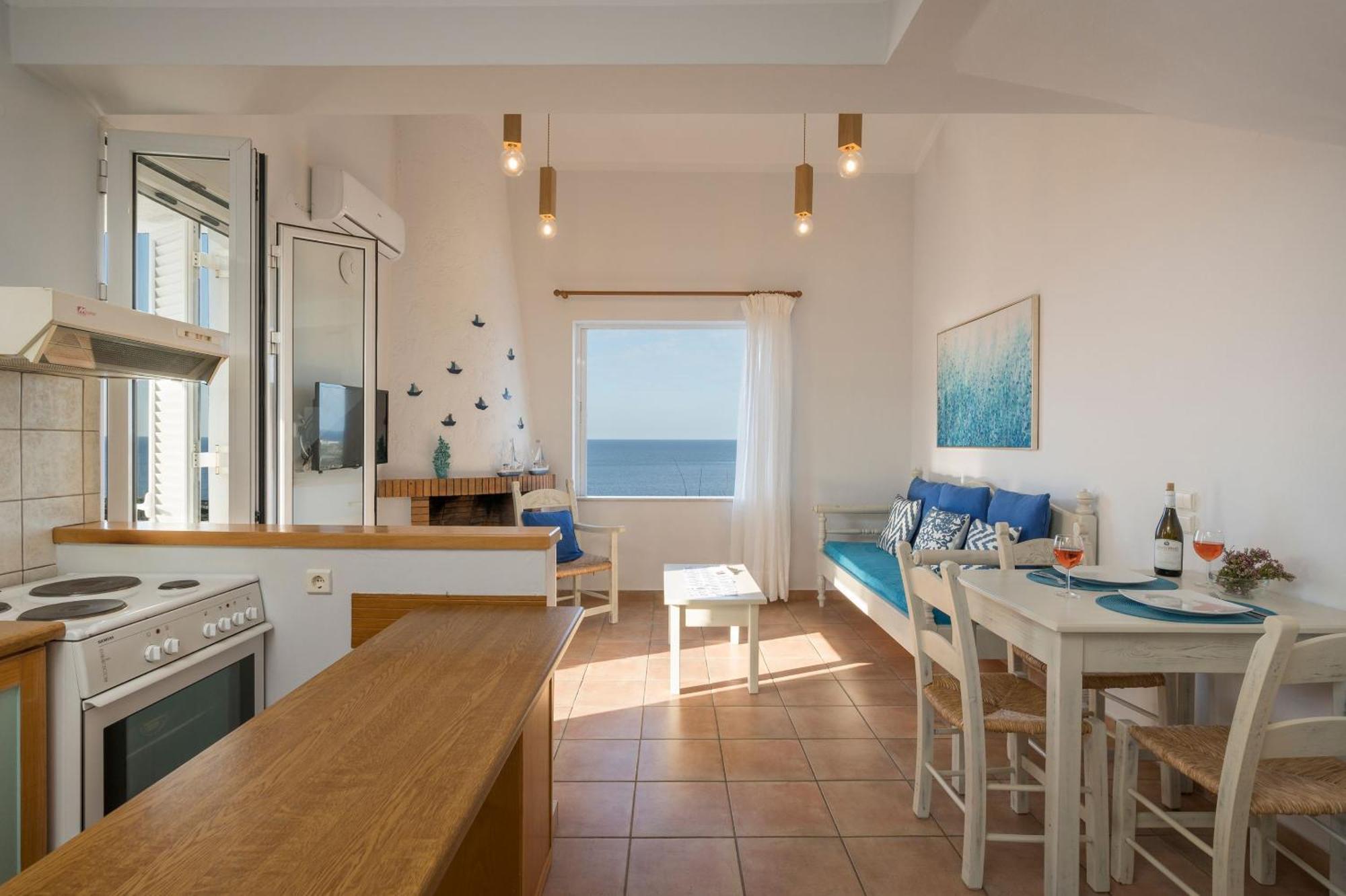 Kiani Sea View Apartments Sztavrósz Szoba fotó