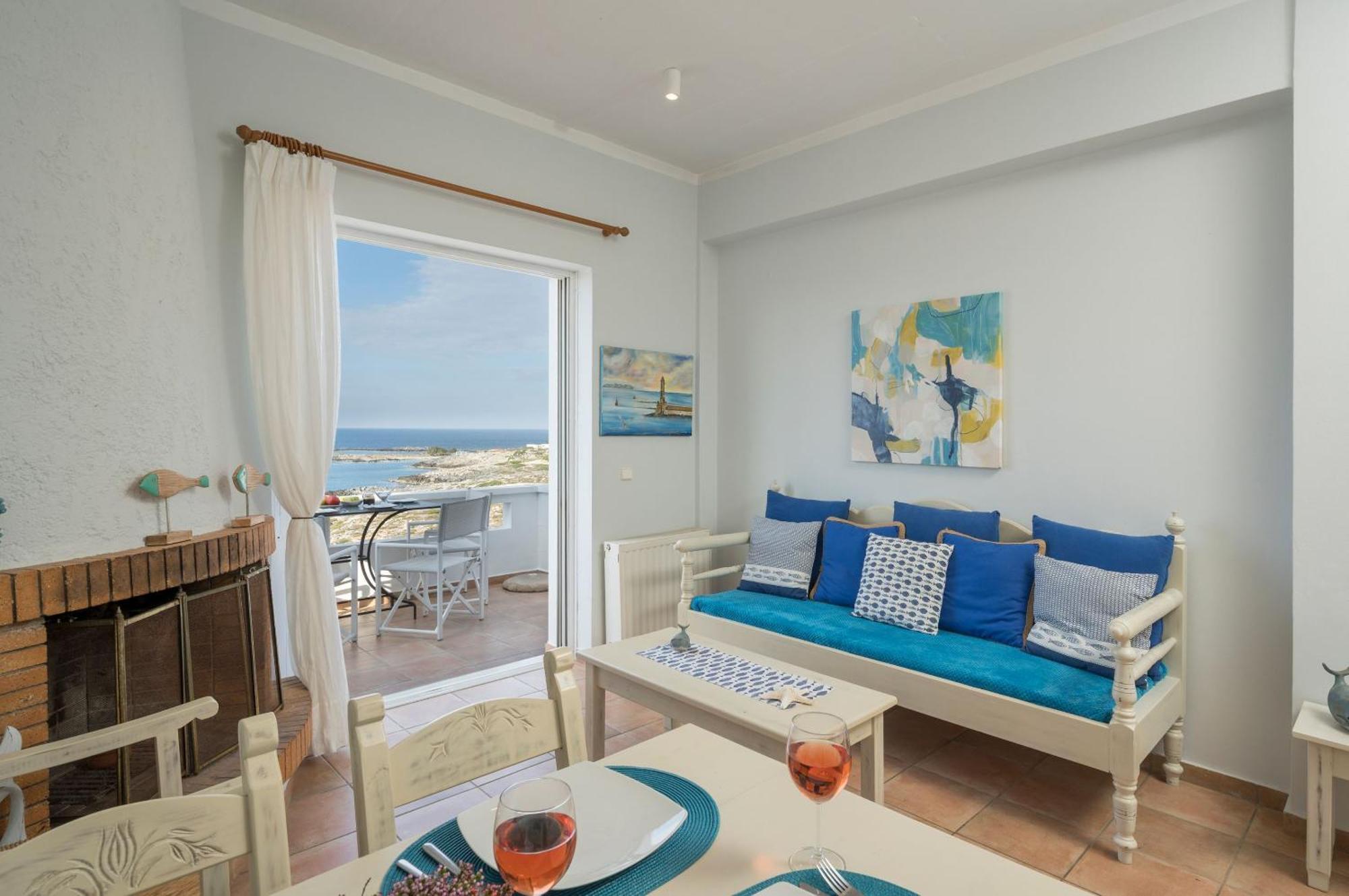 Kiani Sea View Apartments Sztavrósz Szoba fotó